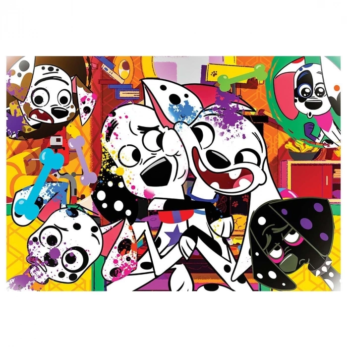 ÇOK SATAN KS Dalmatian 100 Parça Puzzle