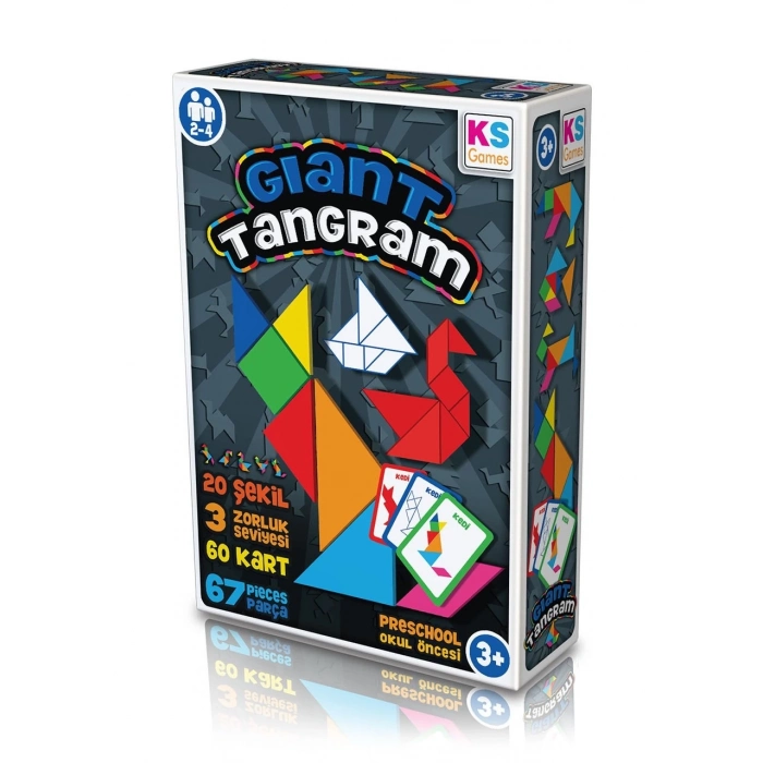 ÇOK SATAN KS Games Eğitici Oyunlar Gıant Tangram