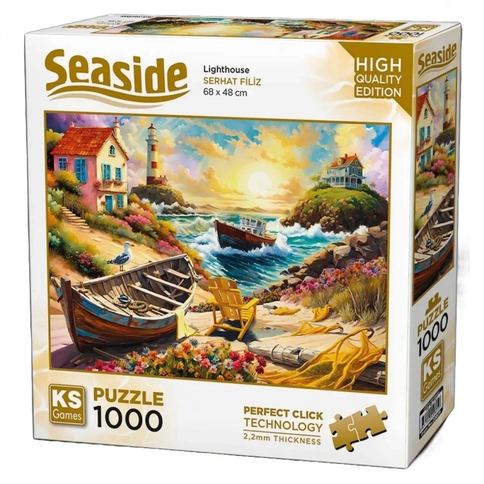 ÇOK SATAN KS Games Lighthouse Puzzle 1000 Parça 20805
