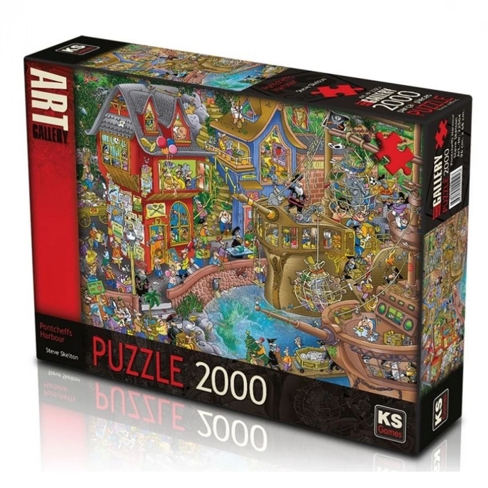 ÇOK SATAN KS Games Pontcheffs 2000 Parça Puzzle