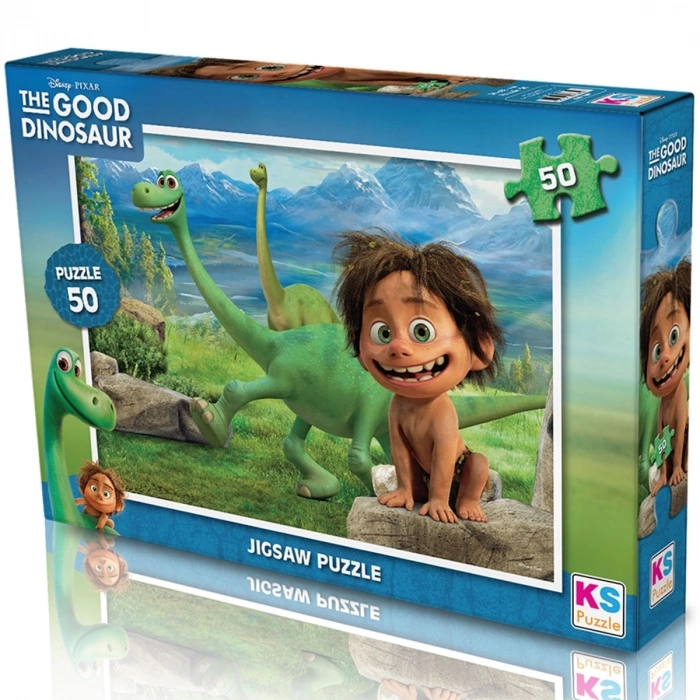 ÇOK SATAN KS Good Dinosaur 50 Parça Puzzle