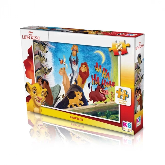 ÇOK SATAN KS Lion King 100 Parça Puzzle