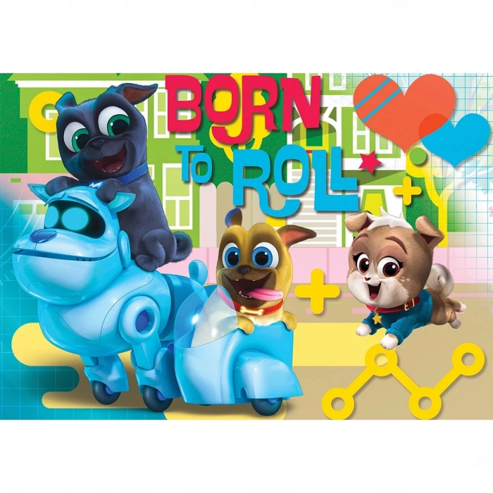 ÇOK SATAN KS Puppy Dog Pals 50 Parça Puzzle