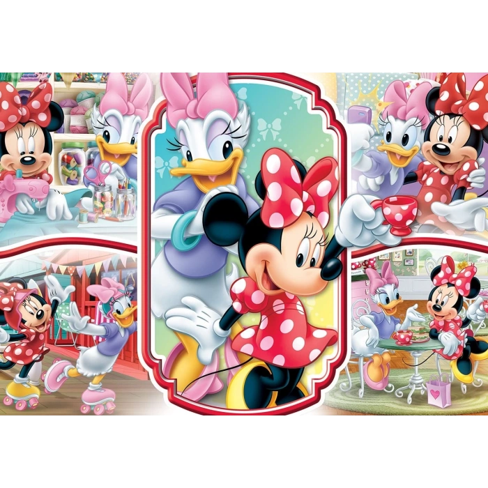 ÇOK SATAN KS Puzzle 100 Parça Minnie Mouse