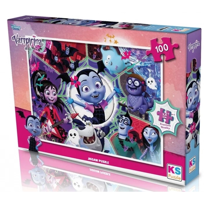 ÇOK SATAN KS  Puzzle 100 Parça Vampirina