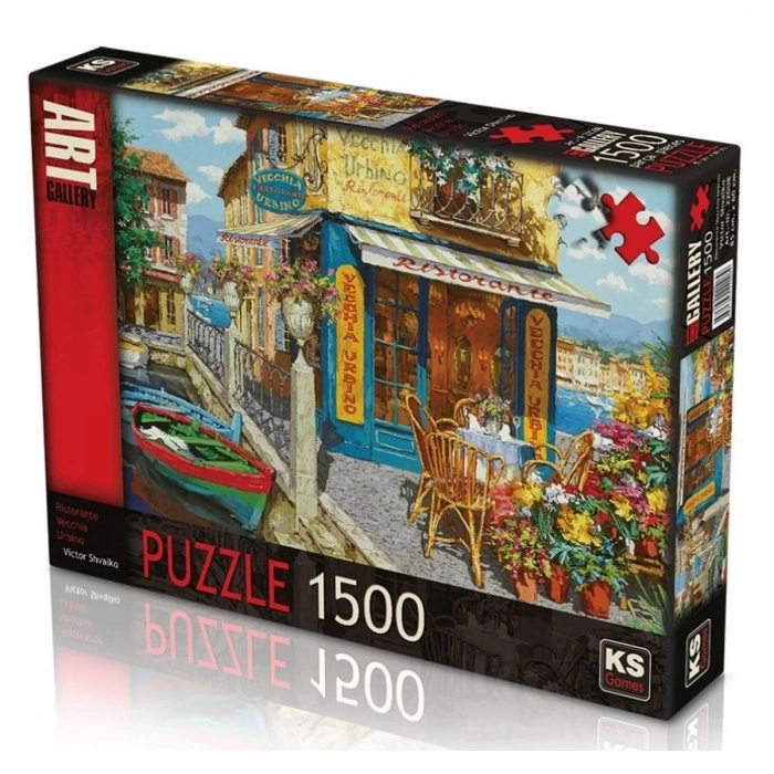 ÇOK SATAN KS Ristorante Vecchia Urbino 1500 Parça Puzzle