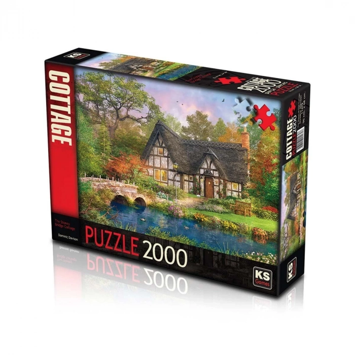 ÇOK SATAN KS The Stoney Bridge Cottage 2000 Parça Puzzle