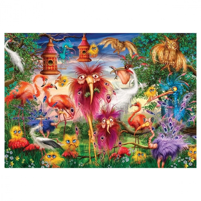 ÇOK SATAN KS Ugly Birds 1000 Parça Puzzle