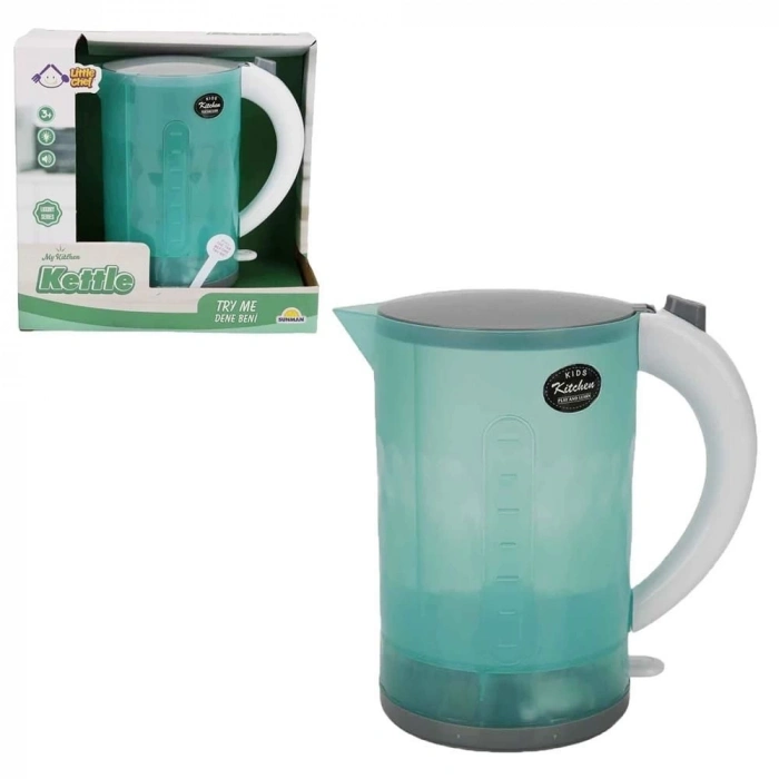ÇOK SATAN Küçük Ev Aletleri Sesli ve Işıklı Kettle Oyuncak