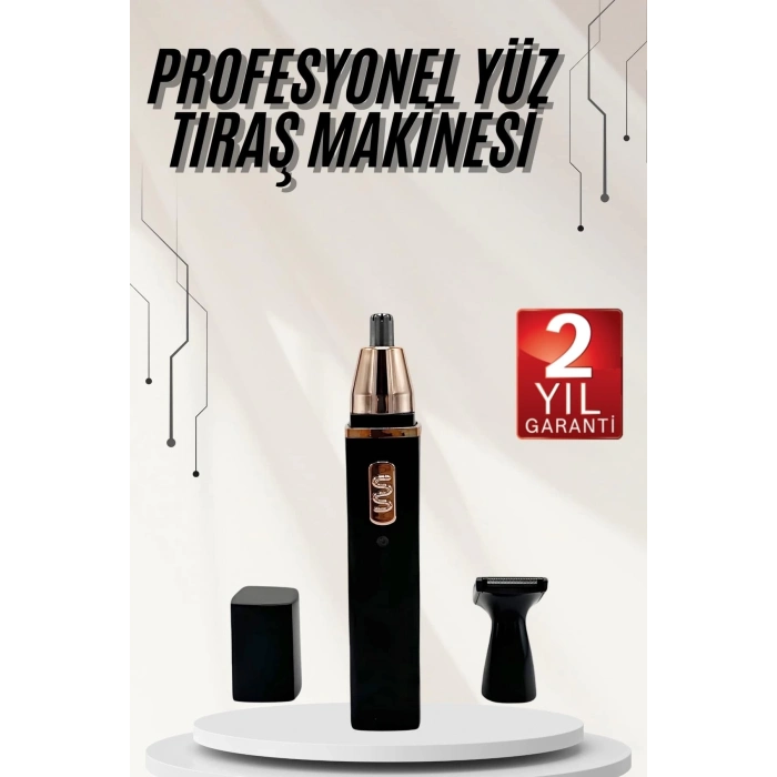ÇOK SATAN Kulak Burun Tıraş Makinesi Taşınabilir Şarjlı 3 Başlıklı Uzun Ömürlü