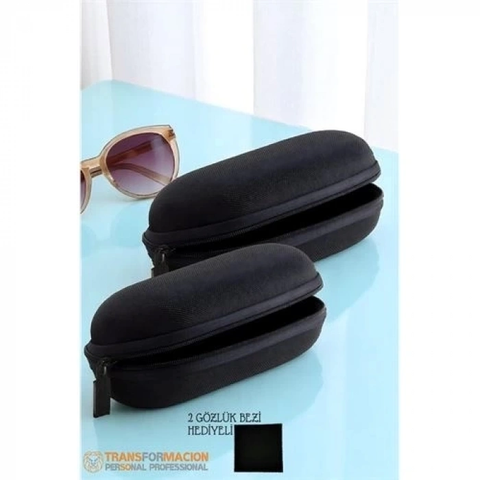 ÇOK SATAN Kumaş Kaplı Gözlük Kabı  Gözlük Koruma Kılıfı 2 li SET