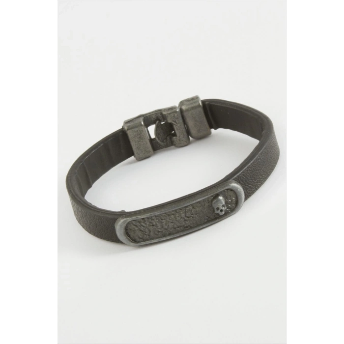 ÇOK SATAN Kuru Kafa Kaliteli Suni Deri Bileklik