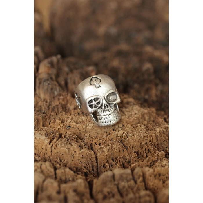 ÇOK SATAN Kuru Kafa Model Ayarlanabilir Erkek Yüzük