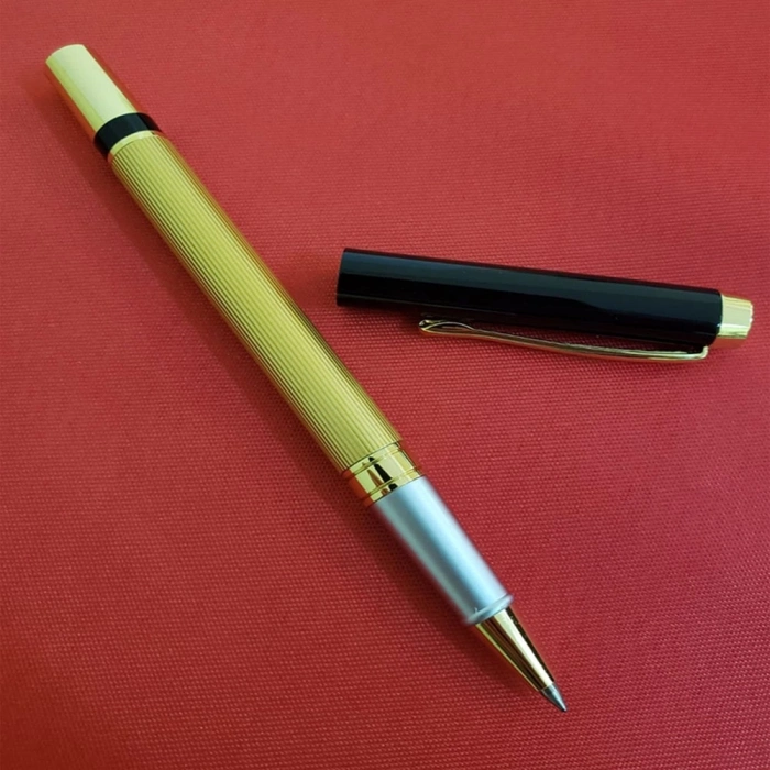 ÇOK SATAN Kutulu Metal Roller Gold Siyah Kalem