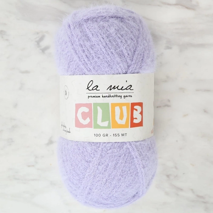 ÇOK SATAN La Mia Club Lila El Örgü İpi - 615