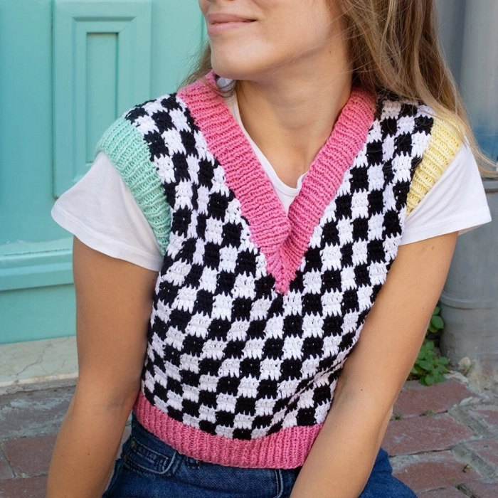 ÇOK SATAN La Mia Fettucia Siyah El Örgü İpi - L006 - 33876