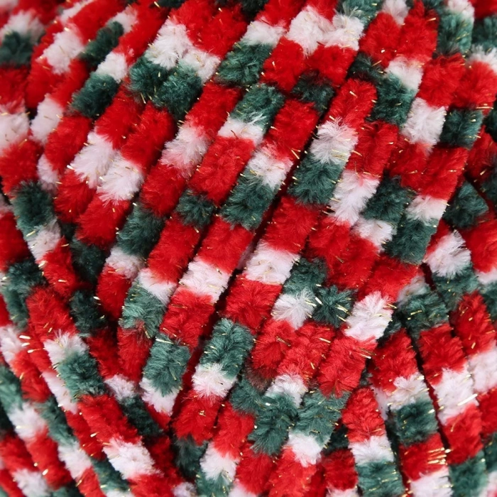 ÇOK SATAN La Mia Mellow Christmas Altın Simli El Örgü İpi -