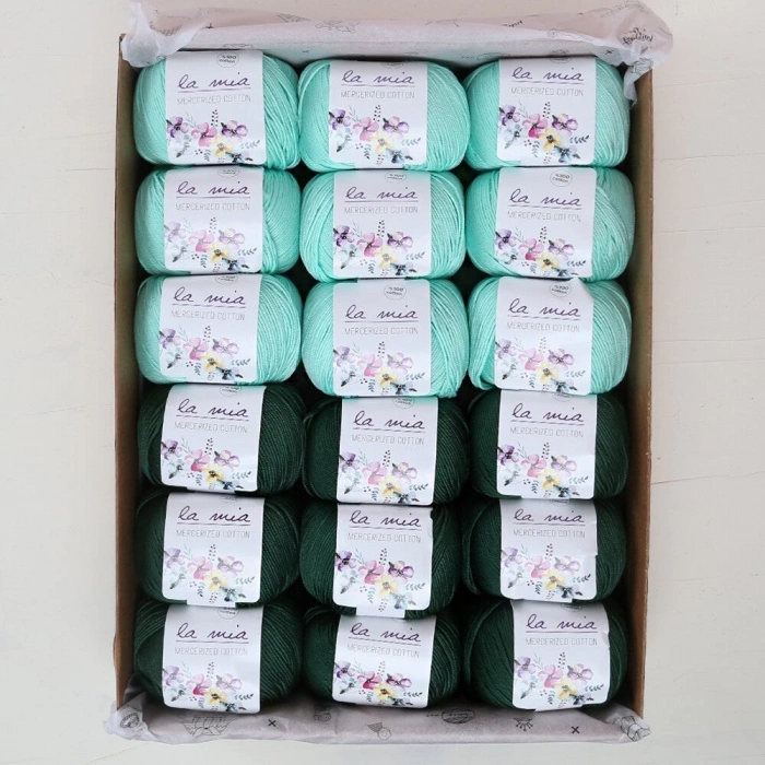 ÇOK SATAN La Mia Mercerized Cotton Zümrüt Seti