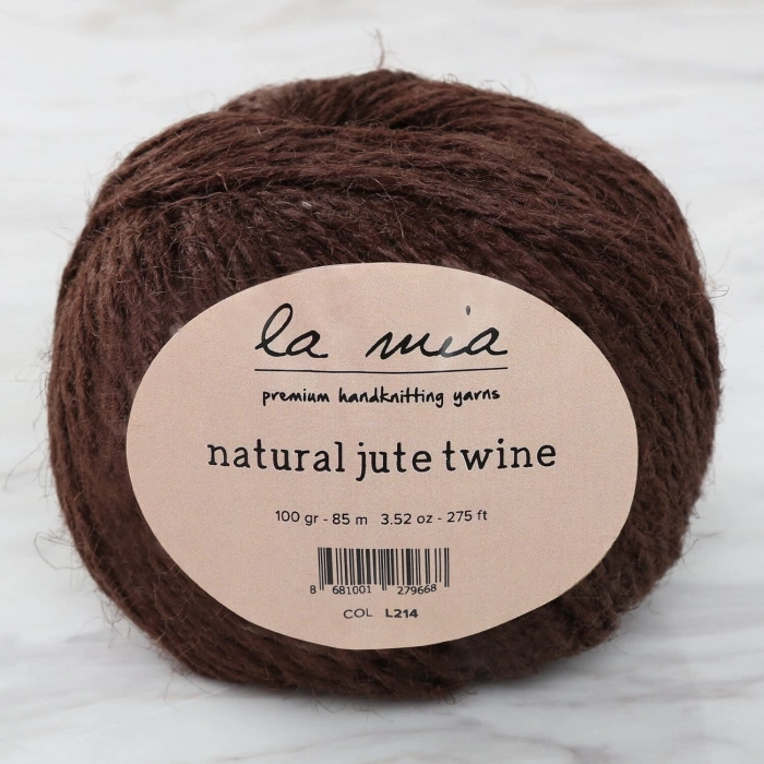 ÇOK SATAN La Mia Natural Jute Twine 100 gr Kahverengi Jüt İp - L214 - 34106