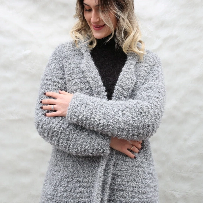 ÇOK SATAN La Mia RETRO Petrol Mavisi El Örgü İpi - LM5206