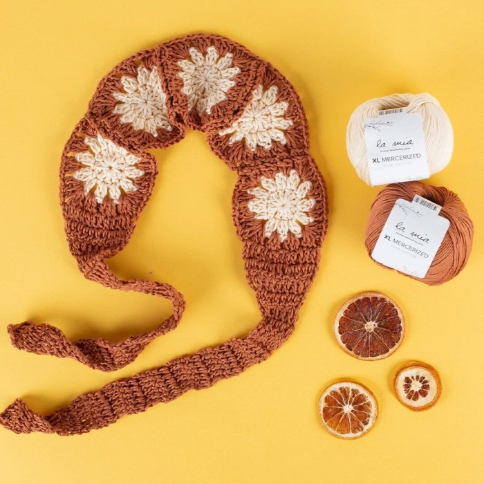 ÇOK SATAN La Mia XL Mercerized Cam Göbeği El Örgü İpi - 123 - 33766