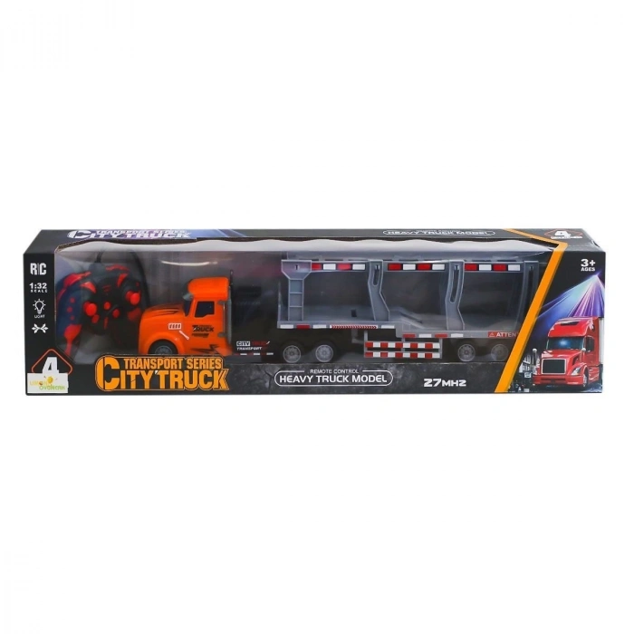 ÇOK SATAN LA012-3 Kumandalı Şarjlı Işıklı Transport Tır 1:32