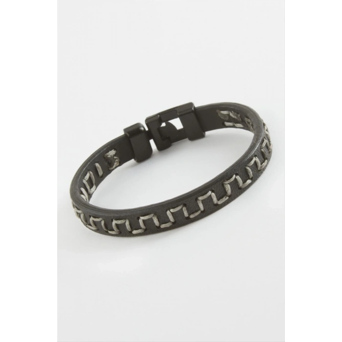 ÇOK SATAN Labirent Kaliteli Suni Deri Bileklik