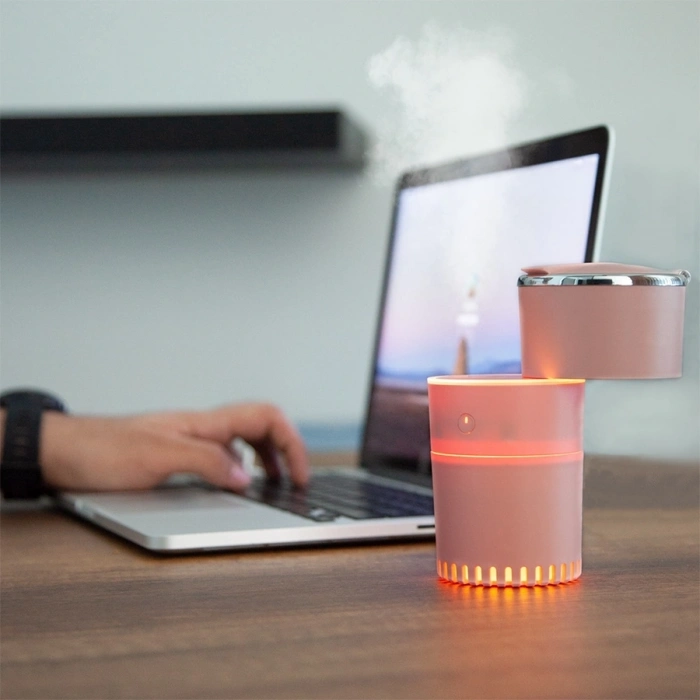 ÇOK SATAN Lattice Ortam Nemlendirme Ve Dezenfektan Buhar Makinesi (pembe) Usb