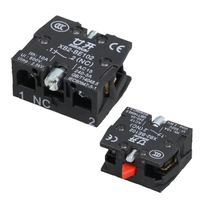 ÇOK SATAN Lay5-be102 22 Mm Kontak Blok No Kırmızı