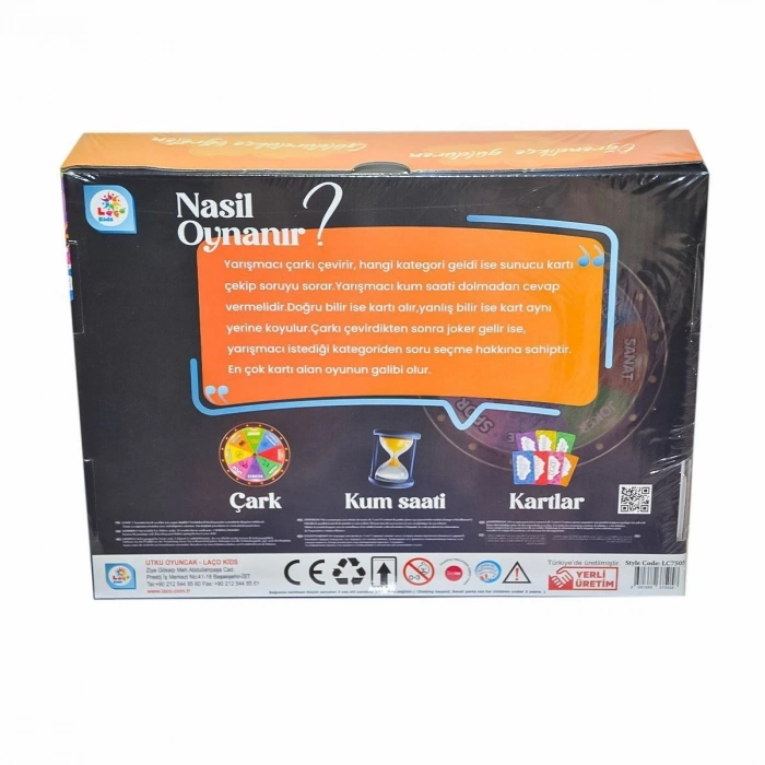 ÇOK SATAN LC7505 Bilgi Çarkı - Laço Kids