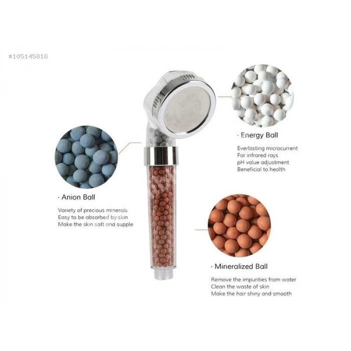 ÇOK SATAN Led Işıklı Banyo Duş Başlığı Su Tasarruflu Duş Fıskiyesi -pil Veya Elektrik Gerekmez.