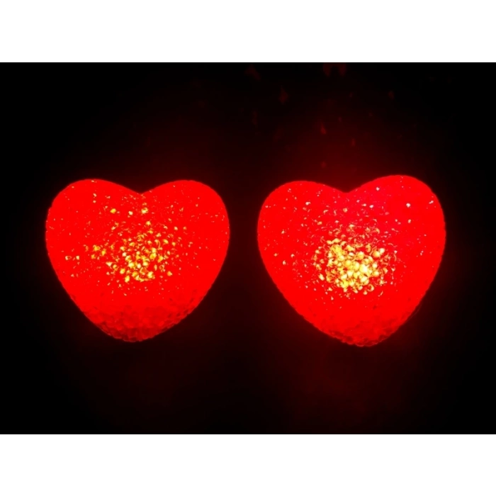 ÇOK SATAN Led Işıklı Kırmızı Kalp Gece Lambası