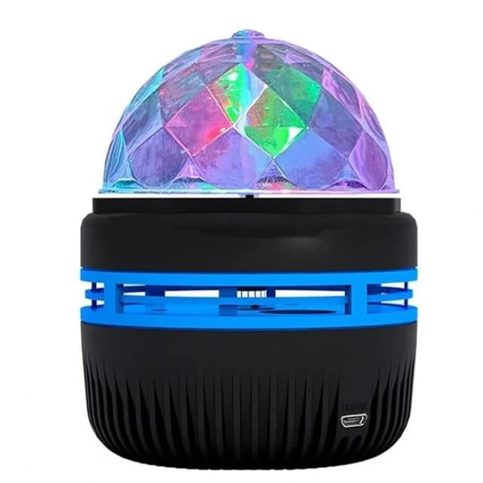 ÇOK SATAN Ledx YQx-6888 Mini Usbli 3 Watt Şarjlı Sihirli Rgb Led Disko Topu