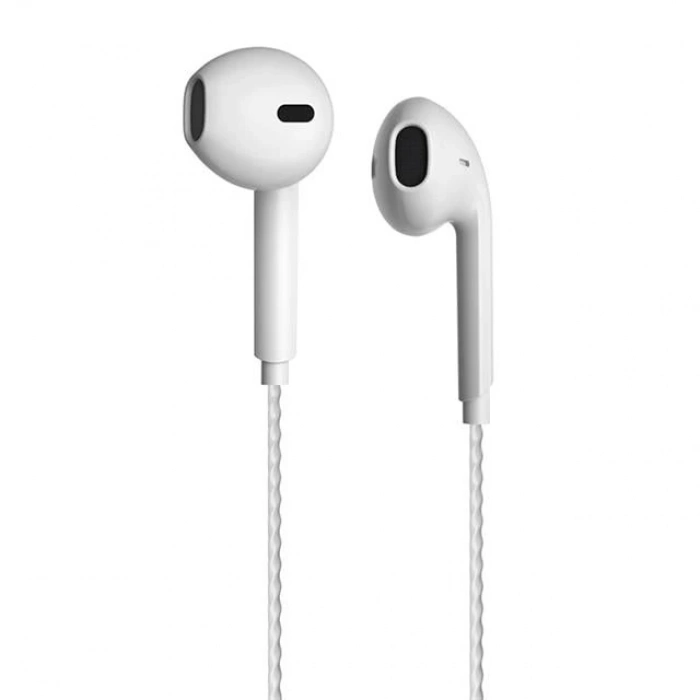 ÇOK SATAN Lenovo Lecoo Eh104w 3.5 Mm Jacklı Kablolu Kulak İçi Mikrofonlu Kulaklık Beyaz