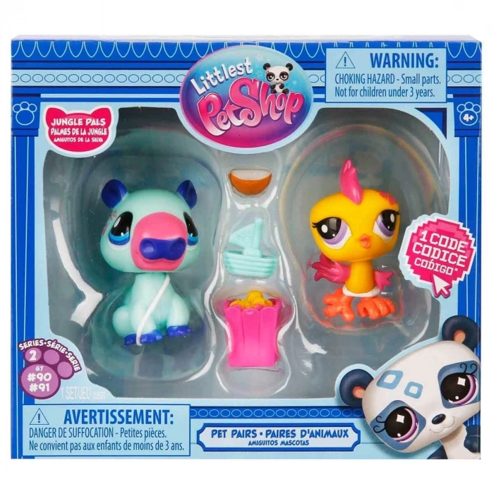 ÇOK SATAN Littlest Pet Shop Minişler 2’li Figür Seti S2 - S00000620