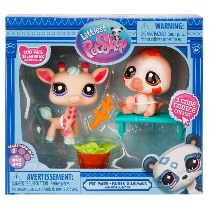 ÇOK SATAN Littlest Pet Shop Minişler 2’li Figür Seti S2 - S00000620