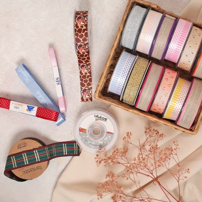 ÇOK SATAN Loren Crafts 2cm 10 mt Mavi Saten Hoşgeldin Bebek