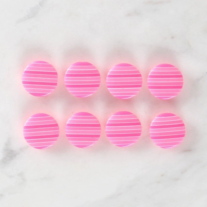 ÇOK SATAN Loren Crafts 8li Desenli Düğme - 1095