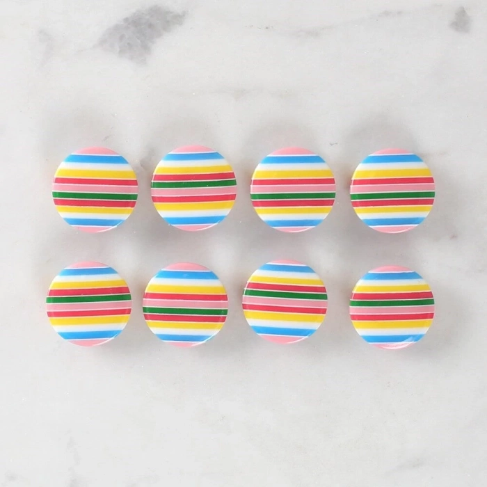 ÇOK SATAN Loren Crafts 8li Desenli Düğme - 1096