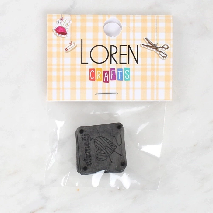 ÇOK SATAN Loren Crafts Elemeği Deri Arma 5 Adet - 1568