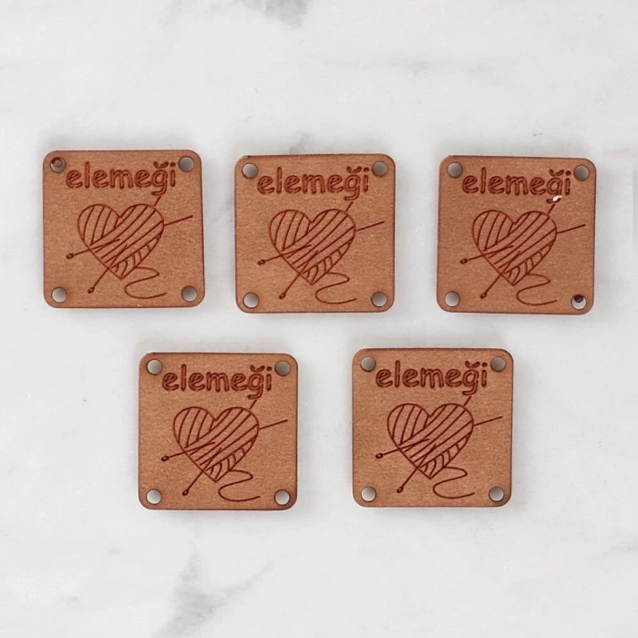 ÇOK SATAN Loren Crafts Elemeği Deri Arma 5 Adet - 1571