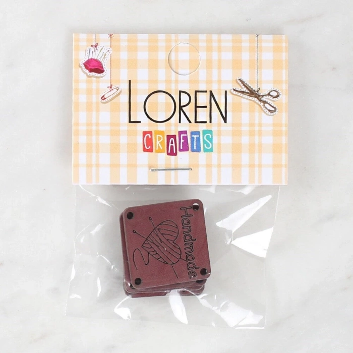 ÇOK SATAN Loren Crafts Handmade Deri Arma 5 Adet  - 1598