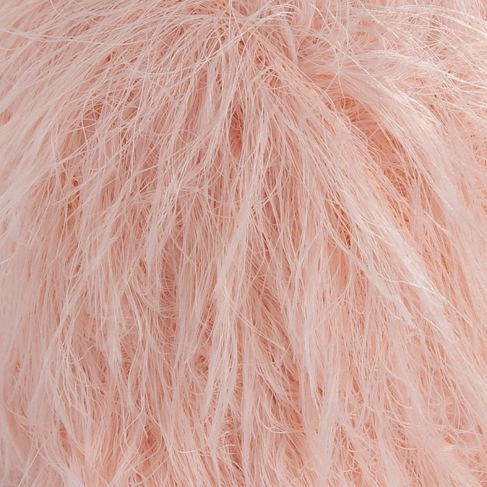 ÇOK SATAN Loren Luna Tavşan Tüyü Açık Pembe El Örgü İpi - R100 - 34003