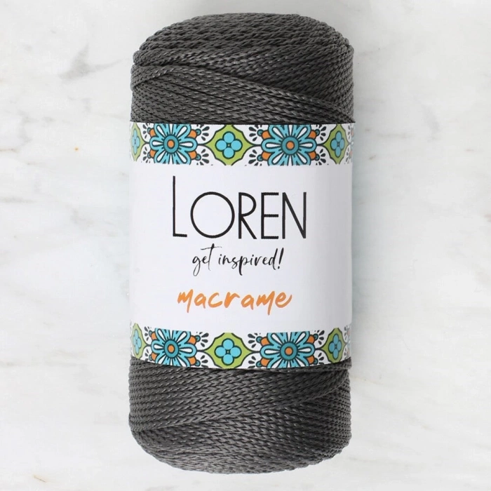 ÇOK SATAN Loren Macrame Füme El Örgü İpi - RM 067 - 34341