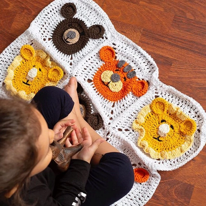 ÇOK SATAN Loren Natural Cotton Küf Yeşili El Örgü İpi - R089 - 33926