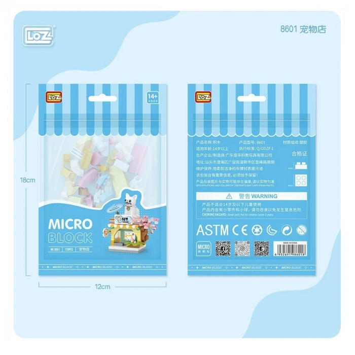 ÇOK SATAN LZ8601 LOZ Blok Oyuncak Mini Poşet -Vagonlife