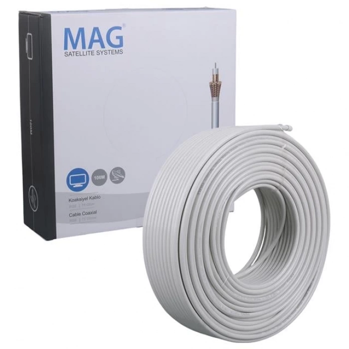 ÇOK SATAN Mag Rg6-u4 Plus Trishield Anten Kablosu 100 Metre
