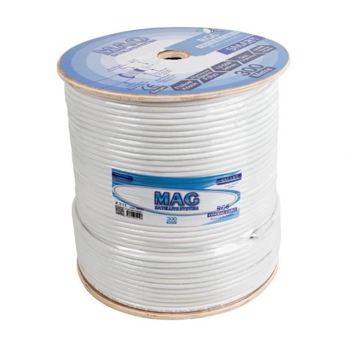 ÇOK SATAN Mag Smart Rg6-u4 Anten Kablosu 64 Tel 300 Metre
