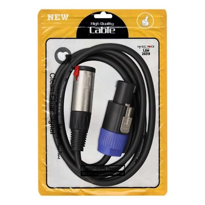 ÇOK SATAN Magicvoice Ld384 Specon Erkek - Canon Dişi Çevirici 1.5 Metre Kablo