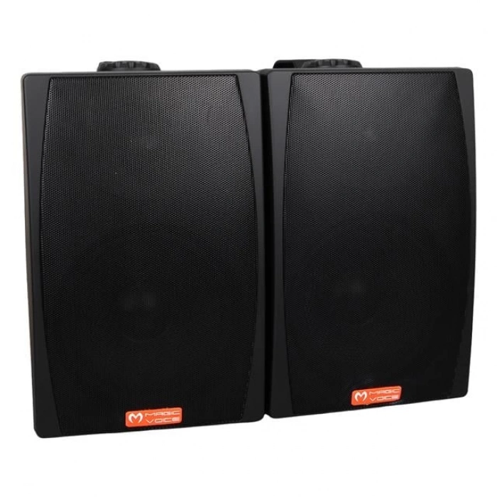 ÇOK SATAN Magicvoice Mv-03 16 Cm 60 Watt Komütatörlü Hat Trafolu Siyah Sütun Hoparlör (2li Takım)